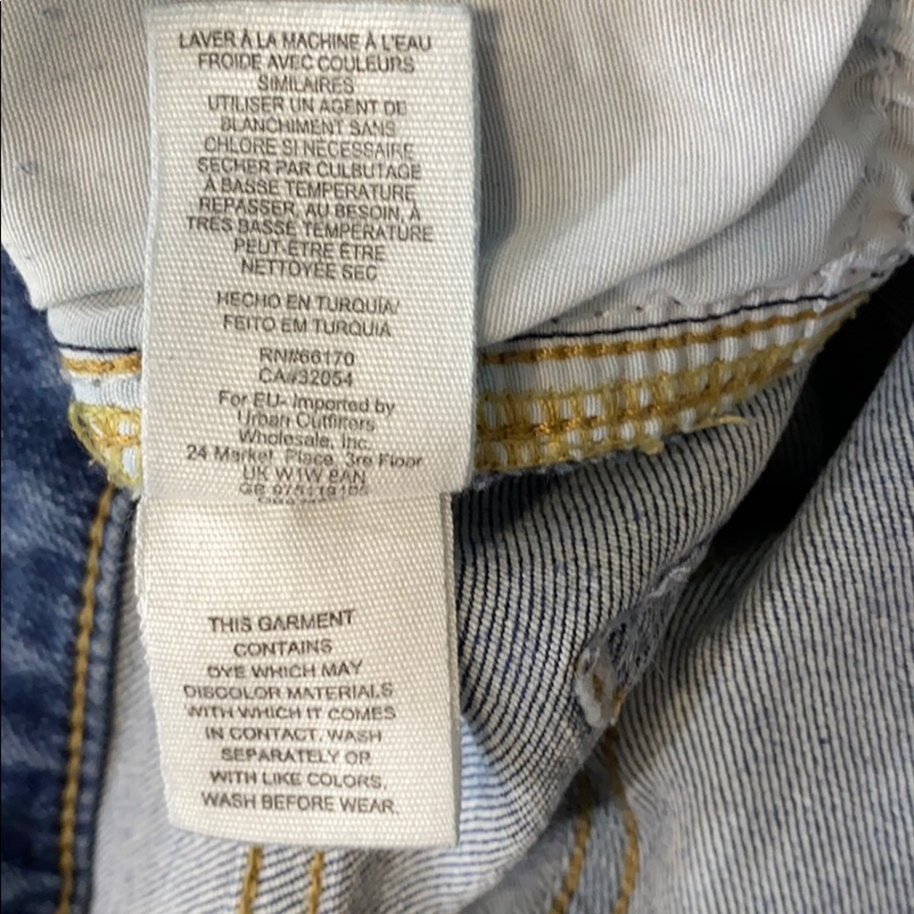 Free People Cropped High Rise Jeans - Picture 6 of 9